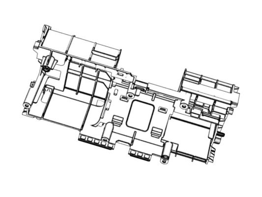 OEM / ODM ： Single Cavity Injection Mold & Transparent LH Bracket (1*1) No.23399
