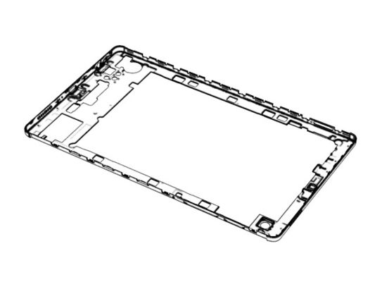 OEM / ODM ： Hot Runner Injection Molding & Tablet Battery Cover (1*1) No.23605