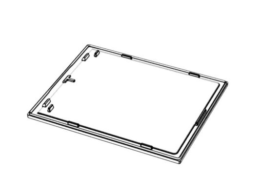 OEM / ODM ： Cold Runner Injection Molding & Transparent Medical Instrument Bottom Shell (1*2) No.23672