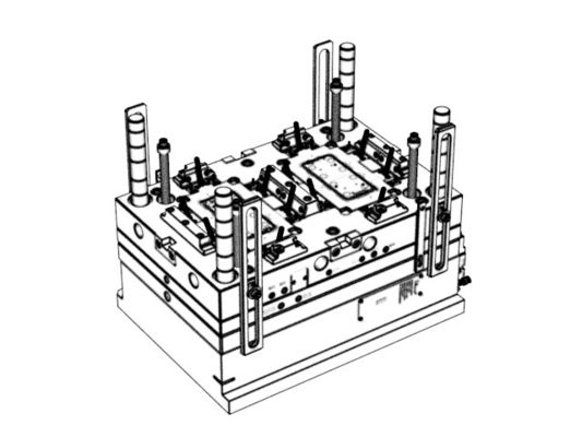 OEM / ODM ： Insert Injection Molding & Transparent Three-proof Phone Housing (1*2) No.23689