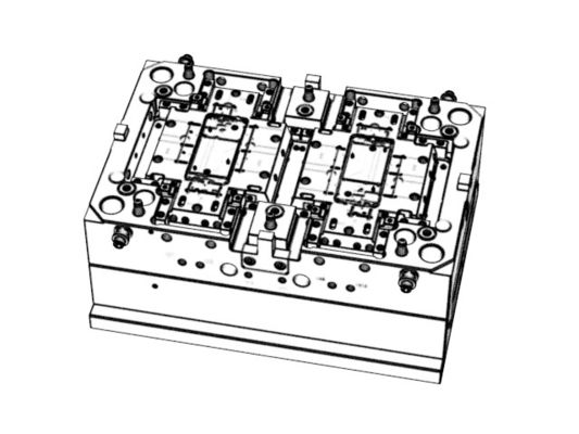 OEM / ODM ： Insert Injection Molding & Three-proof Phone Housing (1*2)  No.23689