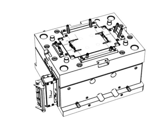 OEM / ODM ： Hot Runner Injection Molding & Mobile Phone TP Trim (1*1) No.23854