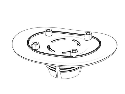 OEM / ODM ： Multi Cavity Injection Mold & Transparent On-board Universal Joint Base (1*4) No.23910