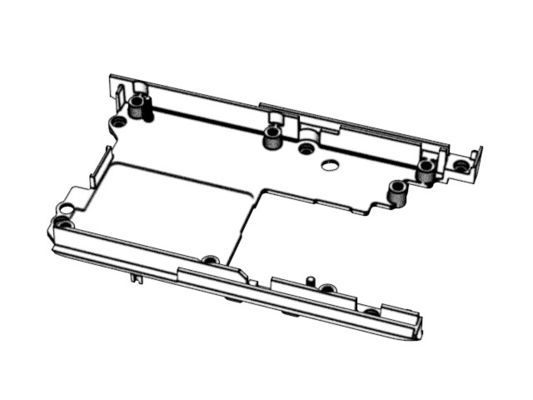 OEM / ODM ： Multi Cavity Injection Mold & On-board Lower Bracket (1*4)  No.23912