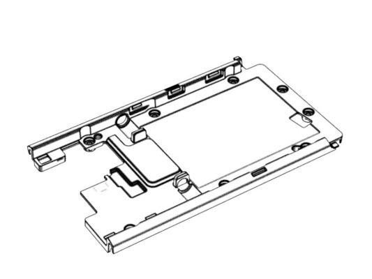 OEM / ODM ： Cold Runner Injection Molding & On-board Upper Bracket (1*2)  No.23913