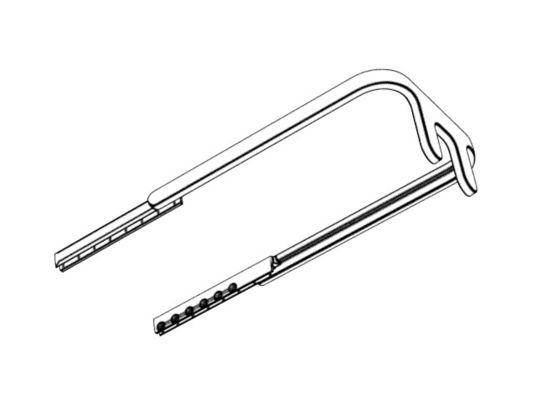 OEM / ODM ： Hot Runner Injection Molding & Transparent On-board Foot Rest (1*2) No.23914-B