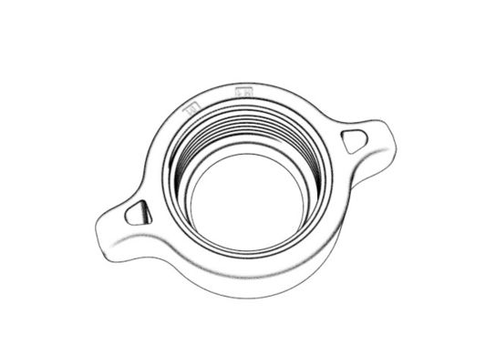 OEM / ODM ： Multi Cavity Injection Mold & Transparent On-board Universal Joint Lock Nut(1*4) No.23915-B