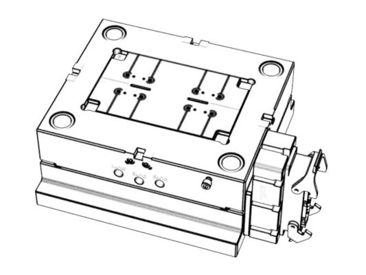 OEM / ODM ： Multi Cavity Injection Mold & On-board Foot Rest Ball (1*4) No.23916