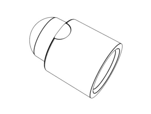 OEM / ODM ： Multi Cavity Injection Mold & Transparent On-board Foot Rest Ball (1*4) No.23916
