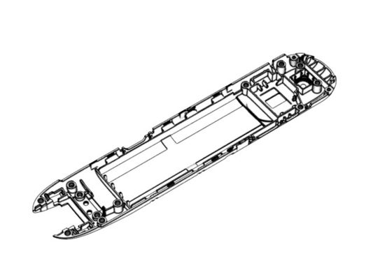 OEM / ODM ： Cold Runner Injection Molding & Scan Pen Inner Shell (1*2) No.24002