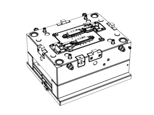 OEM / ODM ： Cold Runner Injection Molding & Scan Pen Inner Shell (1*2) No.24002
