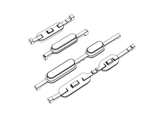 OEM / ODM ： Cold Runner Injection Molding & Scan Pen Power Key (4+4)  No.24006&24007