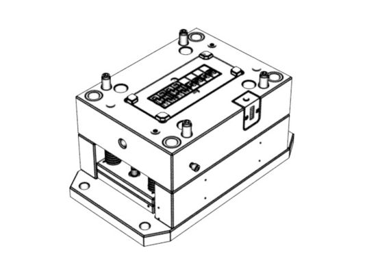 OEM / ODM ： Cold Runner Injection Molding & Transparent Scan Pen Power Key (4+4) No.24006&24007