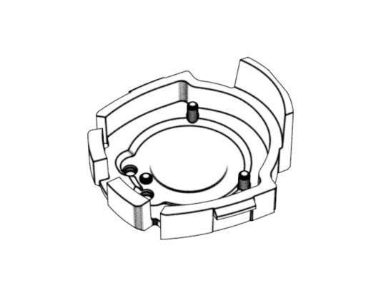 OEM / ODM ： Multi Cavity Injection Mold & E-cigarette Heating Cover (1*8) No.24185