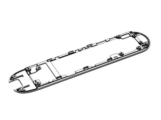OEM / ODM ： Cold Runner Injection Molding & Transparent Left Front Housing of Scan Pen (1*2) No.24001
