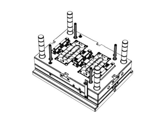 OEM / ODM ： Cold Runner Injection Molding & Transparent Left Front Housing of Scan Pen (1*2) No.24001
