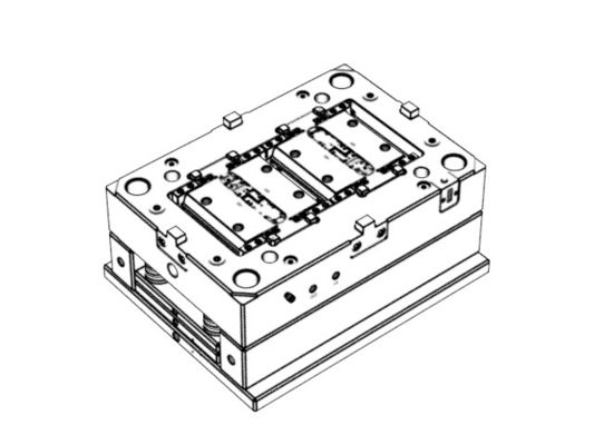 OEM / ODM ： Cold Runner Injection Molding & Scanner Front Housing (1*2) No.24001