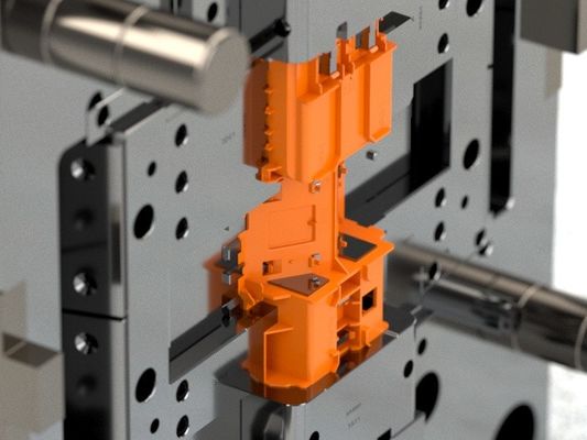 OEM / ODM ： Single Cavity Injection Mold & LH Bracket (1*1) No.23399