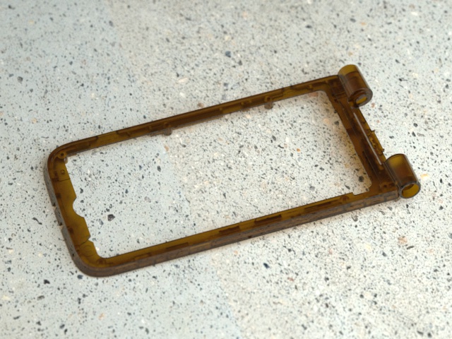 Clamshell Phone Front Cover (1*1) / Three-plates mold / Cold Runner No.21871 1