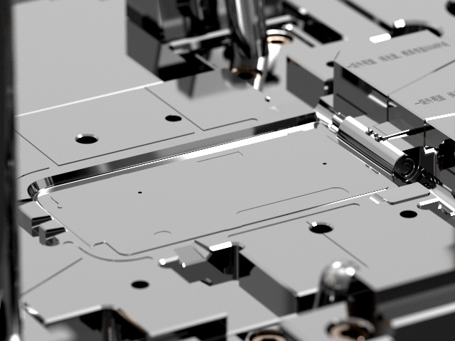 Clamshell Phone Front Cover (1*1) / Three-plates mold / Cold Runner No.21871 5