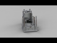 Transparent Back Shell (1*1) / Three-plates mold / Cold runner No.22447