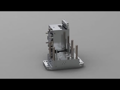 Transparent Smart Watch Lower Housing (1*4) / Cold runner / Three-plates mold No.23309 & 23310