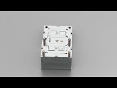 Transparent top cover (1*2)/ Cold runner / Two-plates mold No.23392