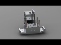 Transparent Smart Doorbell Button (1*4)/ Hot runner / Two-plates mold No.23675 & 23676