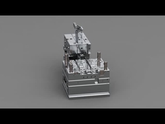 Transparent Smart Doorbell Cover (1*2) / Hot runner / Three-plates mold No.23679