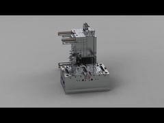 Transparent Three-proof Phone Housing (1*2) / Hot runner / Three-plates mold No.23689