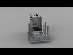 Transparent disinfection box lower cover (1*1) / Cold runner / Three-plates mold No.23771