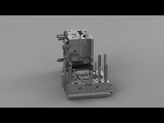 Transparent Router Bottom Housing (1*1) / Hot runne / Three-plates mold No.23892