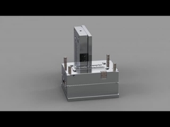 Transparent Router Light Guide Plate (1*4) / Cold runner / Two-plates mold No.23893