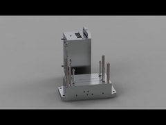 Transparent Router Keys (1*4) / Cold runner / Three-plates mold No.23894 & 23895