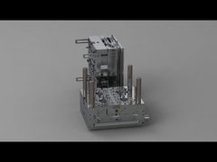 Transparent On-board Universal Joint Base (1*4) / Hot runner / Three-plates mold No.23910