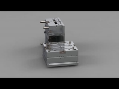 Transparent On-board Lower Bracket (1*4) / Hot runner / Two-plates mold No.23912