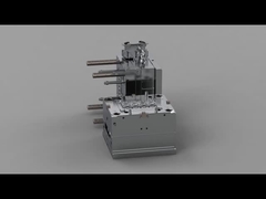 Transparent On-board Clamp Bracket (1*8) / Hot runner / Three-plates mold No.24119