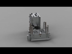 Lower cover of transparent earphone charging box (1*2) / Hot Runner / Pin point gate  No.24197