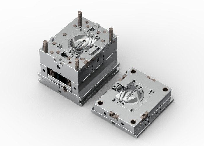 Single Face Injection Mold OEM / ODM : Single Cavity Injection Mold & POA Rear Pad 1*1 No 22730-B