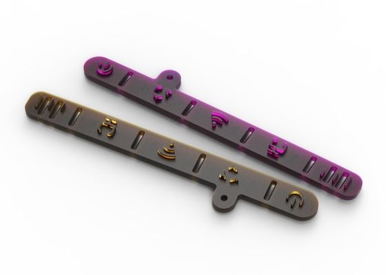 OEM / ODM ： Polypropylene Injection Molding & Transparent Router Light Guide Plate (1*4) No.23893-B