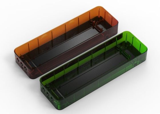 OEM / ODM ： Polypropylene Injection Molding & Transparent disinfection box lower cover (1*1)  No.23771