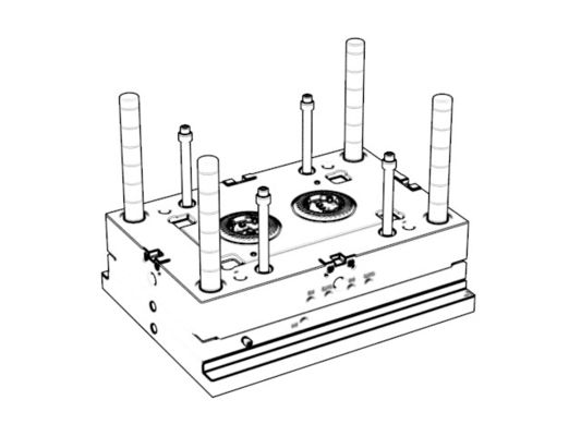OEM/ODM: Custom electronic enclosures / Bottom cover bracket (1*2) No.24677