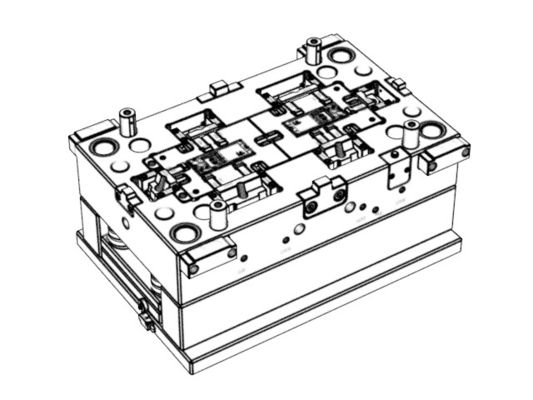 OEM / ODM ： Hot Runner Injection Molding & Intelligent doorbell bottom shell (1*2) No.23681