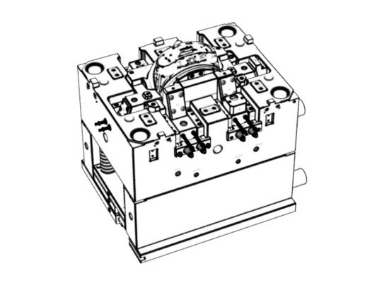 OEM / ODM : Custom Precision Machining Molds / AR middle frame (1*1) No.25183