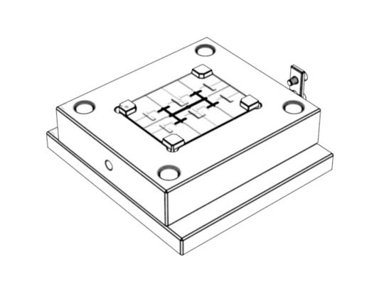 OEM/ODM：Custom Precision Machining Molds / Seal bracket (1*8)  No.22678