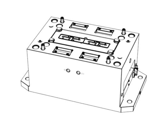 OEM / ODM ： Double Injection Molding & Transparent Router Keys (1*4)  No.23894 & 23895-B