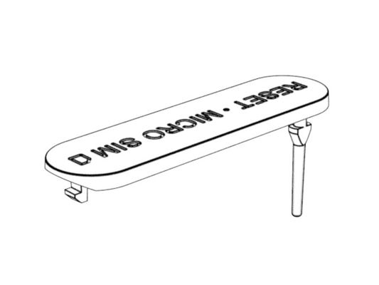 OEM / ODM ： Double Injection Molding & Transparent Router Keys (1*4)  No.23894 & 23895